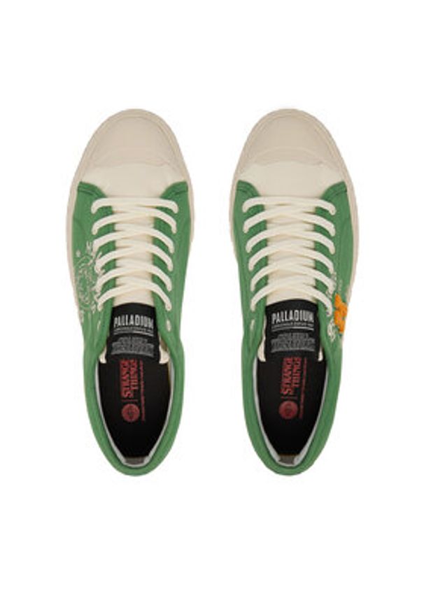 Palladium Trampki Palla Ace Tigers 04630-305-M Zielony. Kolor: zielony. Materiał: materiał