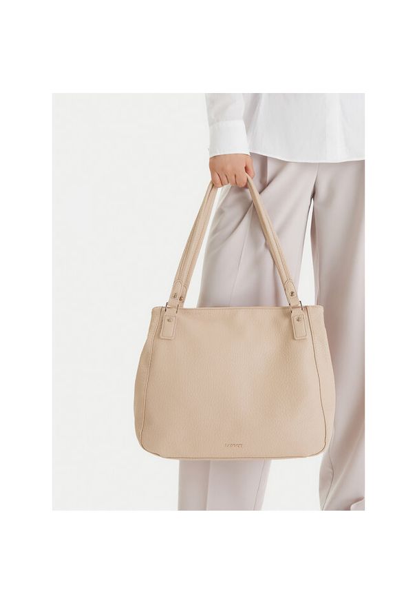 Torebka Lasocki. Kolor: beżowy