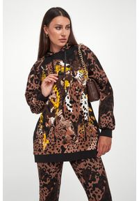 Liu Jo - Bluza damska z kapturem LIU JO. Typ kołnierza: kaptur