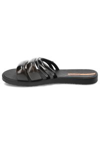 Czarne Klapki Ipanema Płaskie Obuwie Damskie. Okazja: na co dzień, na plażę, na spacer. Kolor: czarny. Sezon: lato. Styl: casual, elegancki #7