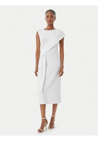 Rinascimento Sukienka koktajlowa CFC0019923002 Biały Regular Fit. Kolor: biały. Materiał: syntetyk. Styl: wizytowy #1
