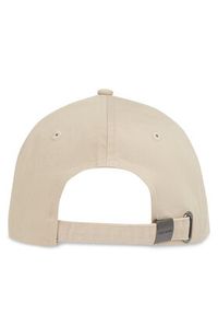 TOMMY HILFIGER - Tommy Hilfiger Czapka z daszkiem Th Monotype Soft 6 Panel Cap AM0AM13165 Beżowy. Kolor: beżowy. Materiał: materiał, bawełna #3