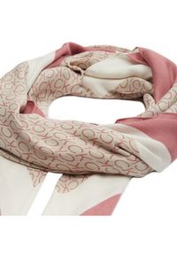 Calvin Klein Chusta Geo Minimal K60K610227 Różowy. Kolor: różowy. Materiał: wiskoza #3