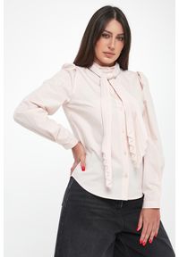 Twinset Milano - Koszula damska z popeliny z szarfą TWINSET #1