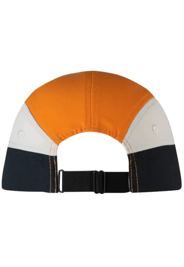 Czapka z daszkiem dla dorosłych Buff 5 Panel Go Cap. Kolor: niebieski, pomarańczowy, wielokolorowy. Materiał: poliester, elastan. Styl: sportowy