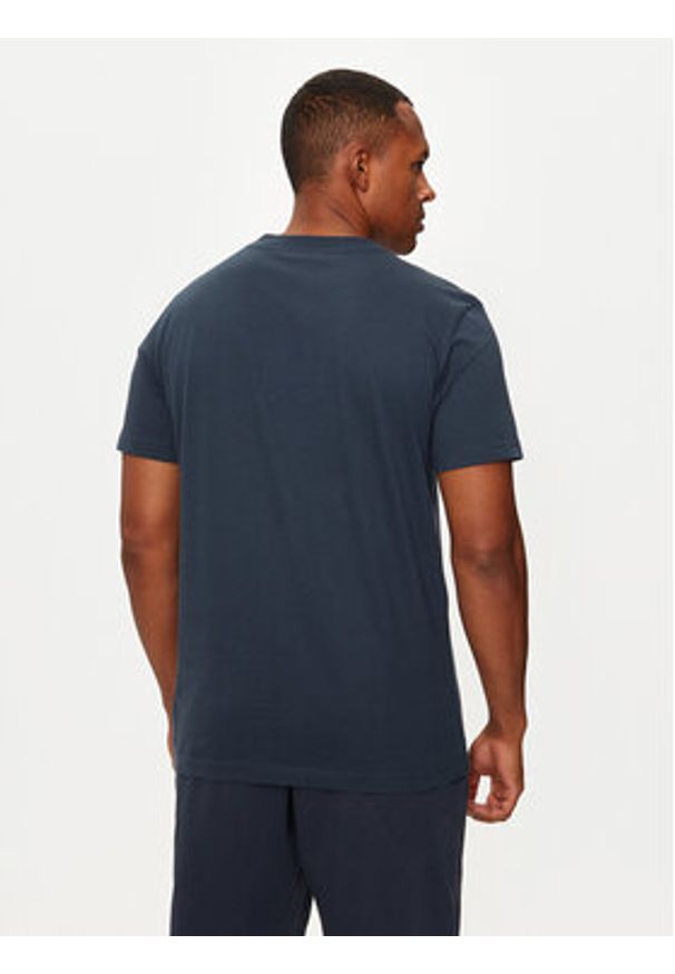 Calvin Klein Jeans T-Shirt Institutional J30J326402 Niebieski Regular Fit. Kolor: niebieski. Materiał: bawełna
