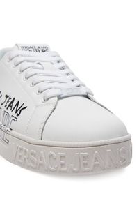 Versace Jeans Couture Sneakersy 78YA3SKC Biały. Kolor: biały. Materiał: skóra #6