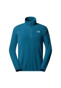 Polar Sportowy Męski The North Face RESOLVE FLEECE 1/4 ZIP. Kolor: niebieski. Materiał: polar #1