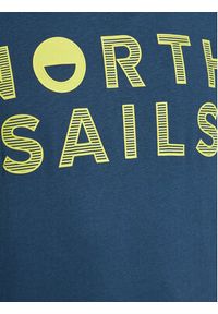 North Sails T-Shirt 692973 Niebieski Regular Fit. Kolor: niebieski. Materiał: bawełna #3