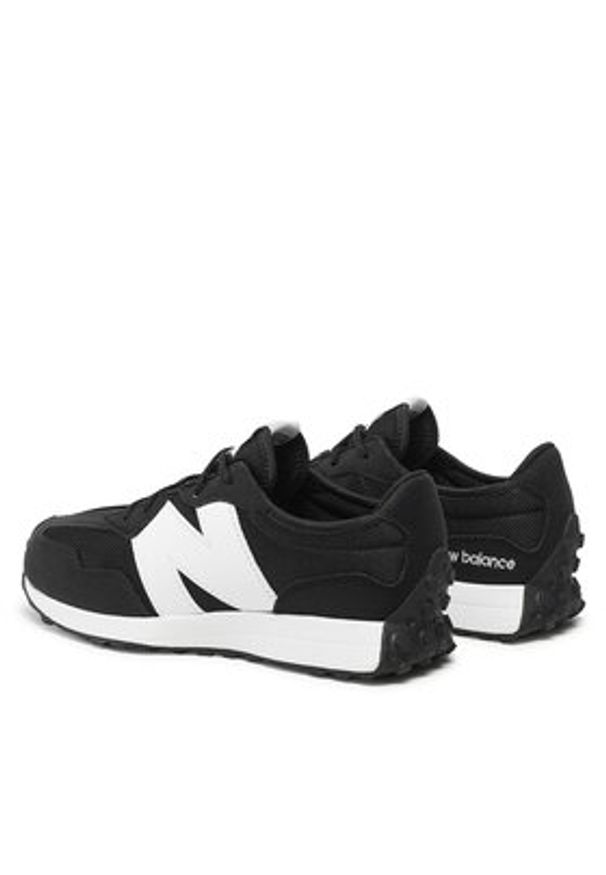 New Balance Sneakersy GS327CBW Czarny. Kolor: czarny. Materiał: materiał