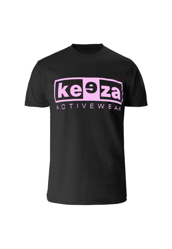 Koszulka bawełniana KEEZA. Kolor: czarny, różowy, wielokolorowy. Materiał: bawełna. Sport: piłka nożna