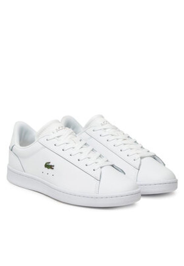 Lacoste Sneakersy Carnaby Set 7-48SFA0118 Biały. Kolor: biały. Materiał: skóra