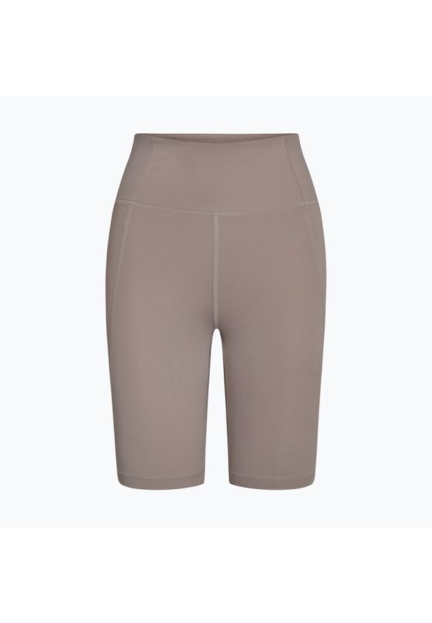 GIRLFRIEND COLLECTIVE - Spodenki Girlfriend Collective Compressive. Kolor: beżowy. Sport: fitness
