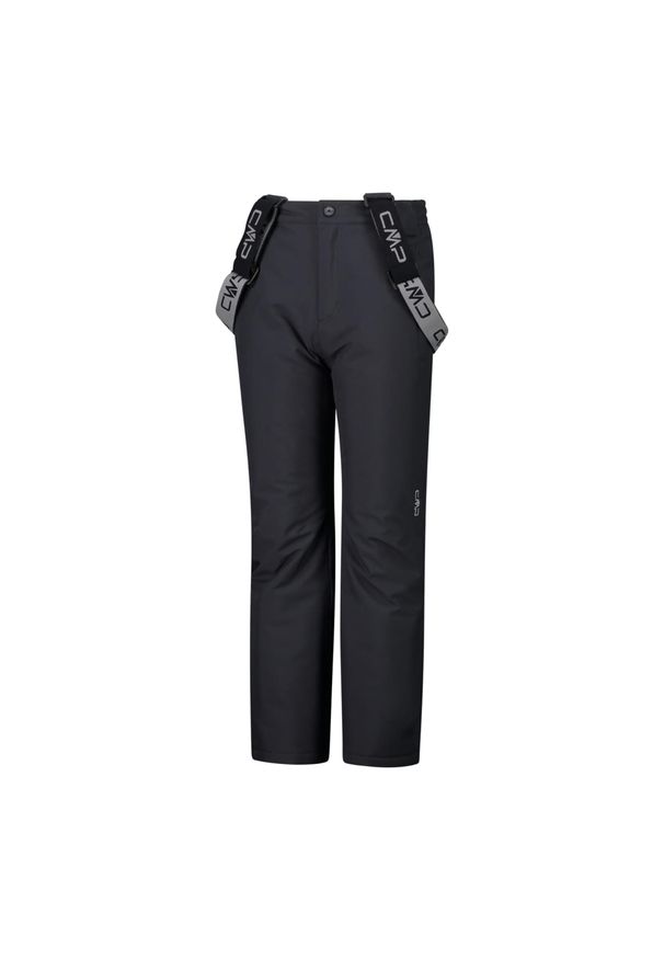Spodnie narciarskie dla dzieci CMP Kid Salopette Antracyt 3W15994/U423. Sezon: zima. Sport: narciarstwo