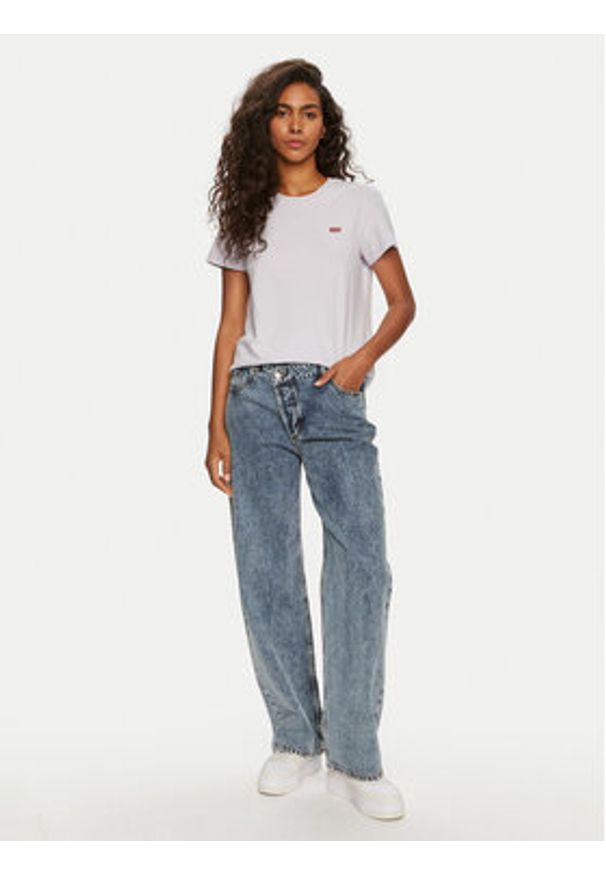 Levi's® T-Shirt Perfect 39185-0321 Niebieski Regular Fit. Kolor: niebieski. Materiał: bawełna