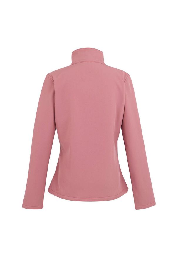 Regatta - Kurtka Damska Softshell Spacer Connie V. Kolor: wielokolorowy, czerwony, różowy. Materiał: softshell. Sport: turystyka piesza