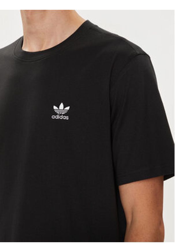 Adidas - adidas T-Shirt Trefoil Essentials IW5787 Czarny Regular Fit. Kolor: czarny. Materiał: bawełna
