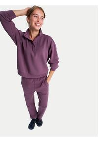 Roxy Spodnie dresowe Rise & Vibe Sweets ERJNP03660 Bordowy Regular Fit. Kolor: czerwony. Materiał: syntetyk #6