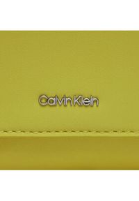 Calvin Klein Torebka Ck Must Shoulder Bag K60K611364 Żółty. Kolor: żółty. Materiał: skórzane #4