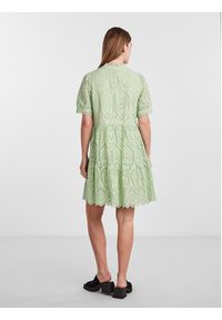 YAS Sukienka letnia Holi 26027163 Zielony Regular Fit. Kolor: zielony. Materiał: bawełna. Sezon: lato #4