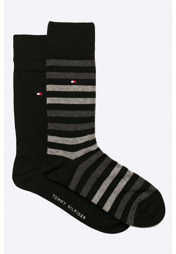 TOMMY HILFIGER - Tommy Hilfiger - Skarpety (2-pack) 472001001. Kolor: czarny
