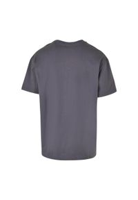 BUILD YOUR BRAND - Ponadwymiarowa Koszulka Dla Dorosłych Unisex Heavyweight. Kolor: szary