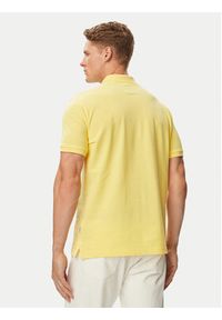 Beverly Hills Polo Club Polo P-SS26M-P42560_BBU Żółty Regular Fit. Typ kołnierza: polo. Kolor: żółty. Materiał: bawełna #3