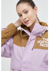 The North Face kurtka outdoorowa 86 Low-Fi Hi-Tek Mountain kolor fioletowy przejściowa. Kolor: fioletowy. Materiał: tkanina, materiał #4