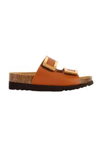 Klapki damskie Scholl Monterey 2 Straps Ad Med. Kolor: brązowy. Sezon: lato #2