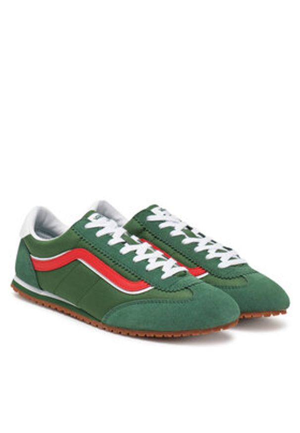 Vans Sneakersy VN000D83BR11 Zielony. Kolor: zielony. Materiał: skóra, zamsz