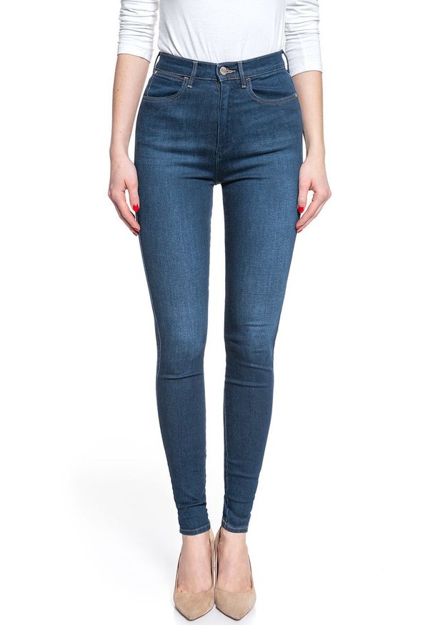 Wrangler - WRANGLER SUPER HIGH SKINNY DARK INDIGO W27WVQX1E 112128201