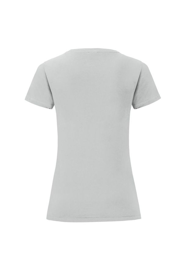 FRUIT OF THE LOOM - Koszulka Damska Iconic 150. Kolor: szary. Sport: turystyka piesza