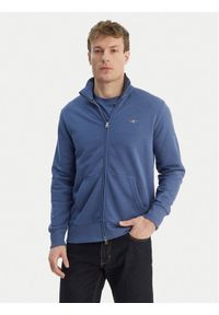 GANT - Gant Bluza Shield 2008006 Niebieski Regular Fit. Kolor: niebieski. Materiał: bawełna #1