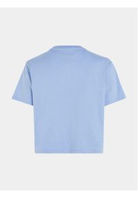 Tommy Jeans T-Shirt DW0DW15049 Niebieski Regular Fit. Kolor: niebieski. Materiał: bawełna #7