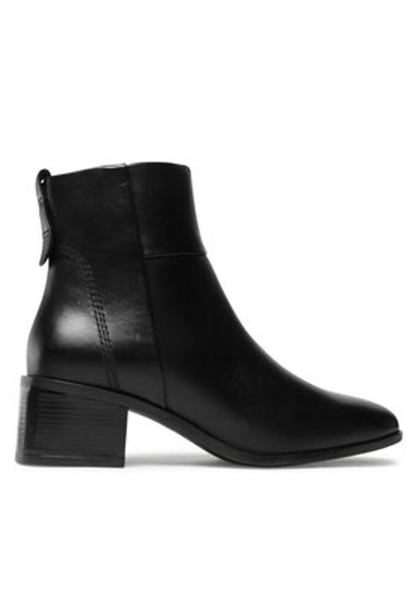 Lasocki Botki RST-MANOLA-04 Czarny. Kolor: czarny. Materiał: skóra