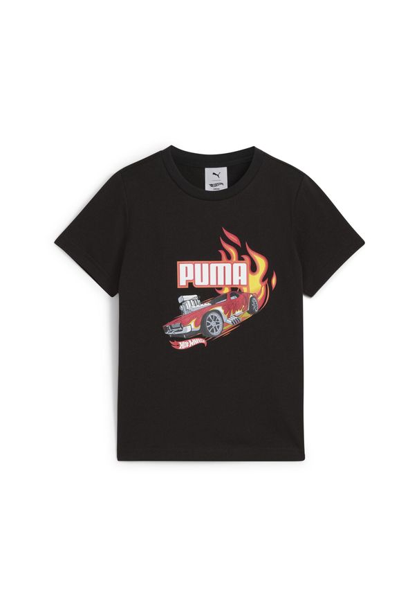 Koszulka Puma X Hot Wheels Graphic. Kolor: czarny