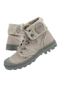 Buty sportowe męskie Palladium Baggy. Wysokość cholewki: za kostkę. Kolor: szary