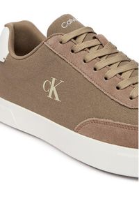 Calvin Klein Sneakersy Low Prof Cupsole Cv HM0HM02236 Brązowy. Kolor: brązowy. Materiał: materiał #2