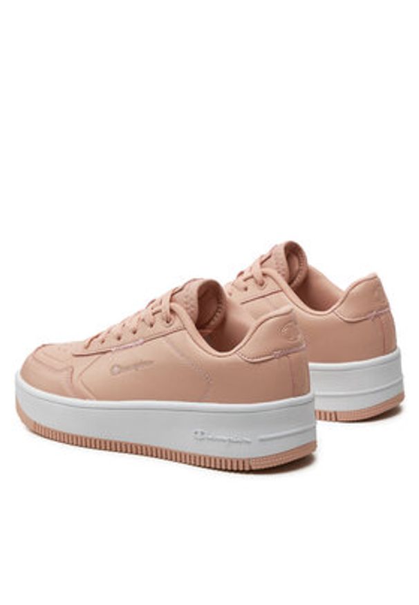 Champion Sneakersy S11473-CHA-PS019 Różowy. Kolor: różowy. Materiał: skóra