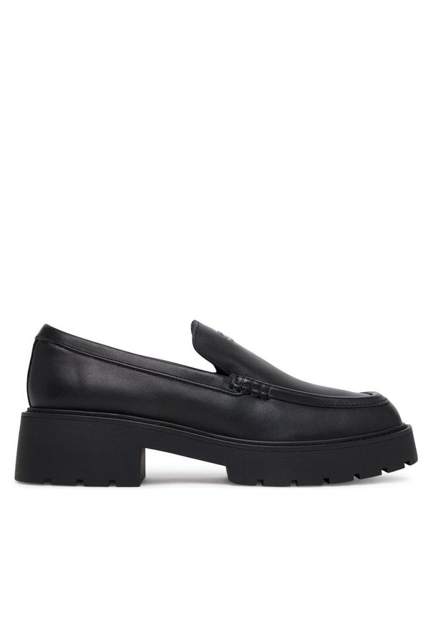 Loafersy Calvin Klein Jeans. Kolor: czarny