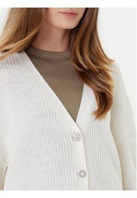 Guess Kardigan W5YR06 Z3OO0 Écru Regular Fit. Materiał: bawełna #3