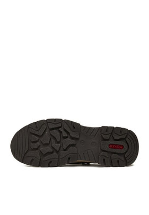 Rieker Sneakersy 31205-22 Brązowy. Kolor: brązowy. Materiał: materiał, syntetyk