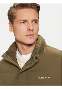 Guess Kurtka zimowa M4BL20 WGII2 Khaki Regular Fit. Kolor: brązowy. Materiał: syntetyk. Sezon: zima #5
