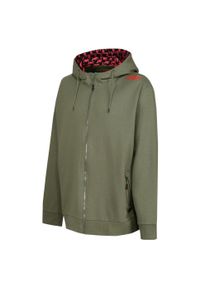 JRC - Bluza Męska Wędkarska Na Zamek Khaki Jrc Zipped Hoodie Khaki. Kolor: zielony