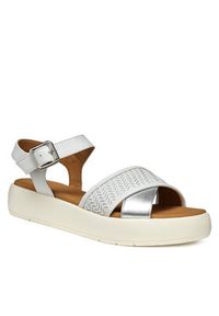 Geox Sandały D Camalei D550NF 0BCDS C1000 Biały. Kolor: biały. Materiał: skóra #4