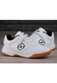 LOTTO - Buty dziecięce sportowe Lotto WHIZZER K. Kolor: czarny, biały, wielokolorowy. Sport: turystyka piesza