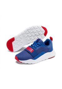 Buty do chodzenia dla dzieci Puma Wired Ps. Zapięcie: sznurówki. Kolor: niebieski. Materiał: materiał. Szerokość cholewki: normalna. Sport: turystyka piesza #1