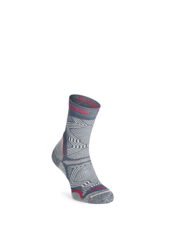 BRIDGEDALE - Skarpety turystyczne damskie Bridgedale Hike UL T2 Coolmax Perfo Boot. Kolor: niebieski