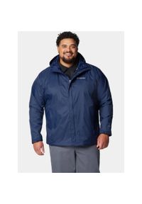 columbia - Płaszcz przeciwdeszczowy męski Columbia Watertight II. Kolor: niebieski