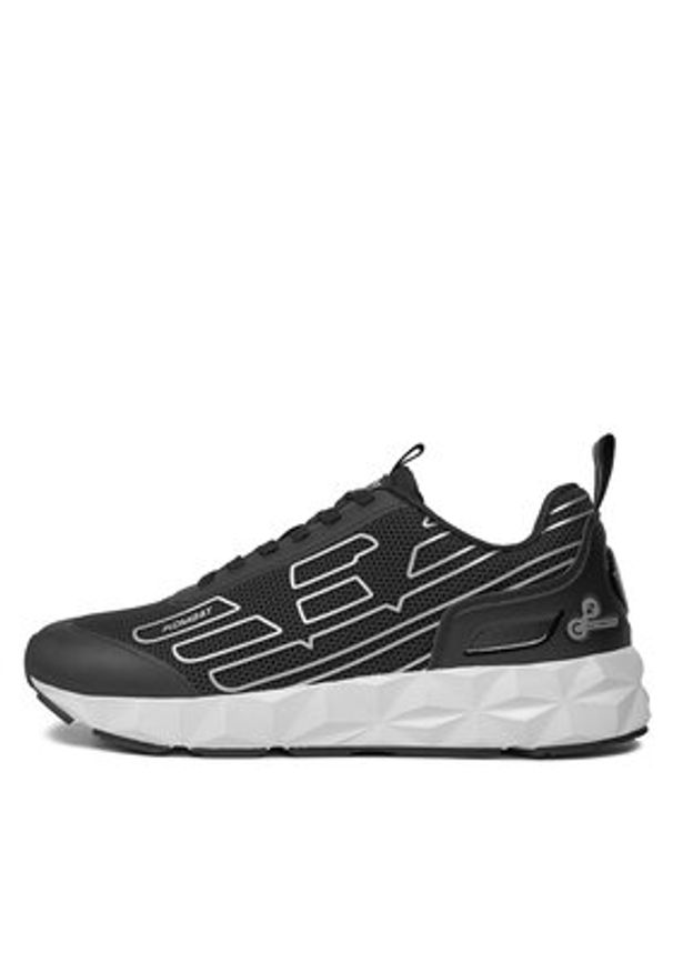 EA7 Emporio Armani Sneakersy X8X154 XK357 K716 Czarny. Kolor: czarny. Materiał: materiał